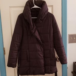 Black Puffer Winter Jacket